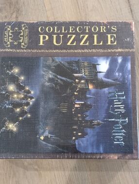 Harry Potter Collector's Puzzle - Dark Blue Hogwarts Night Scene